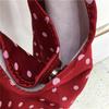 Seasonal Japanese & Korean Polka Dot Floral Tote Bag - Women's Shoulder Bag