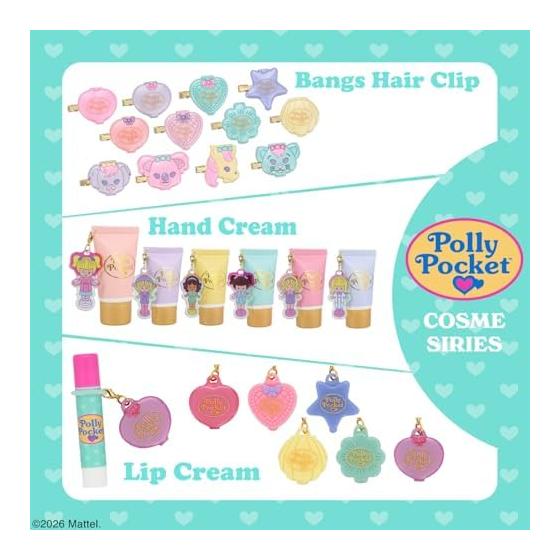 SHOBIDO Shobido [Case Product] [Set of 6 Types] Hand Cream Set with Polly Pocket Secret Charm