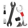 Mountain Bike Repair Tool Kit: Chain Breaker & Flywheel/Bottom Bracket Removal Tools