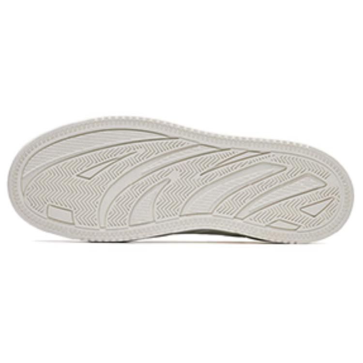 ANTA Skate Shoes Men's Low-top Ivory White
