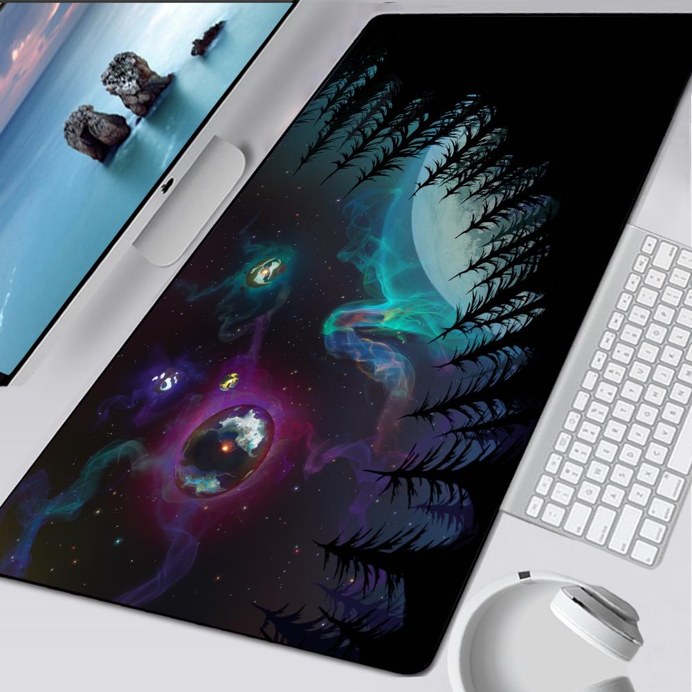 Outer Wilds Large Gaming Mouse Pad Computer Mousepad Pc Gamer Mouse Mat Laptop Mausepad Xxl Mouse Carpet Keyboard Mat Desk Pad