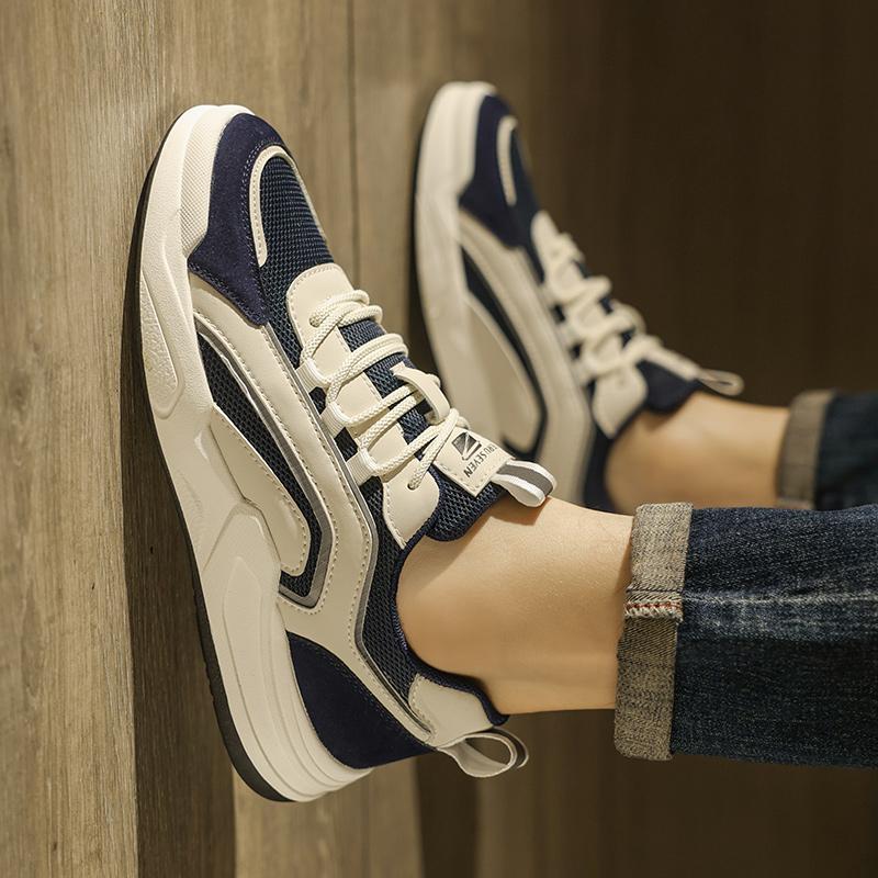 Fashion Sports board shoes Comfortable and high-quality luxury styles Daily Outdoor Trendy and handsome young shoes Color blocked