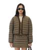 Isa Reversible Down Jacket (Light Brown/Brown)