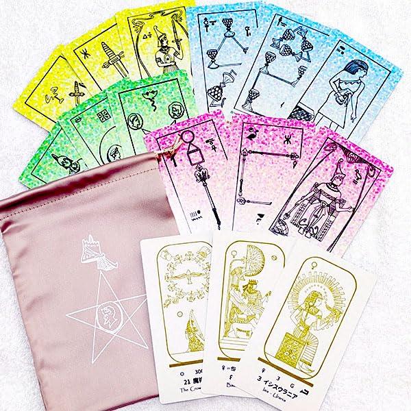 Tarot Egyptian Tarot Standard Edition Egyptian Tarot Card Full Deck Reliable Minor Arcana with Meaning Reprint of Historical Tarot [Authentic