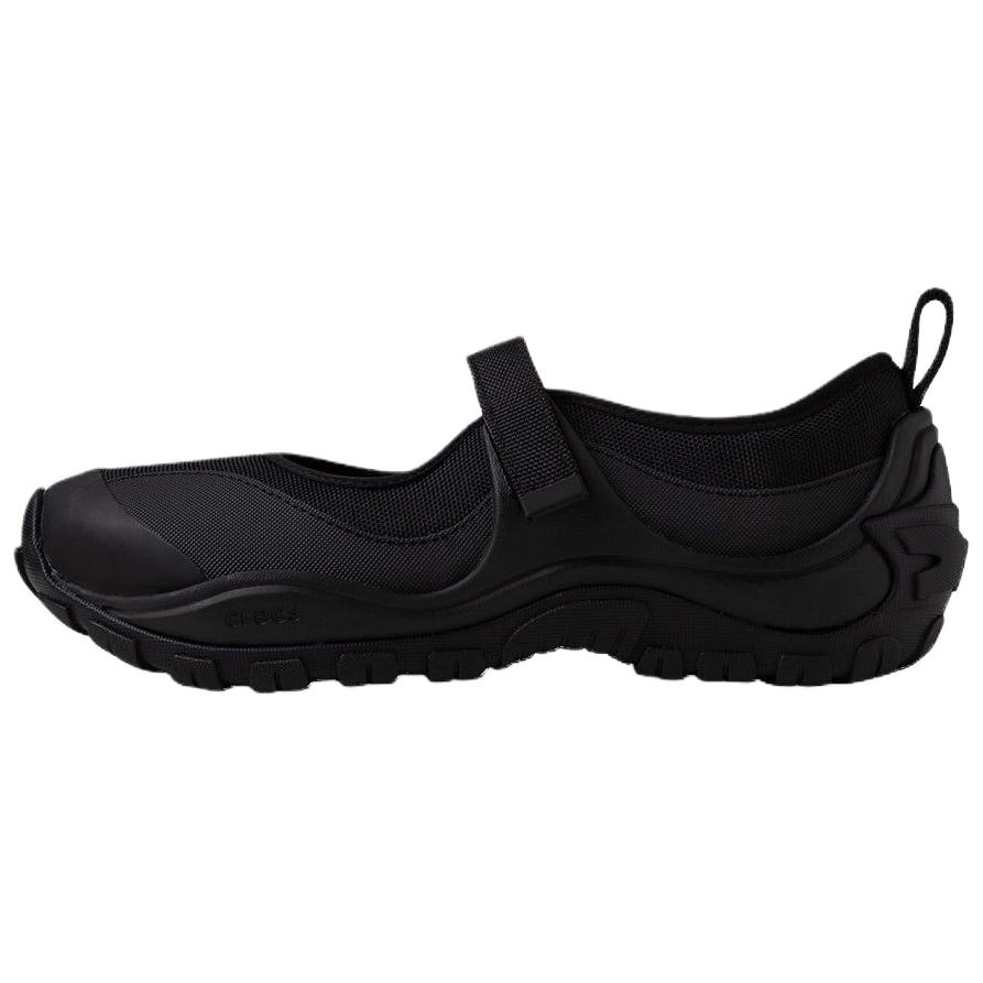 Crocs Terre Tech Simple Comfortable Thick Sole Mary Jane Shoes Women shoes Black 212838-001 37-38