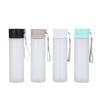 Water bottle double cover frosted plastic cup large capacity with tea leak sports kettle outdoor portable with lifting rope cup wholesale