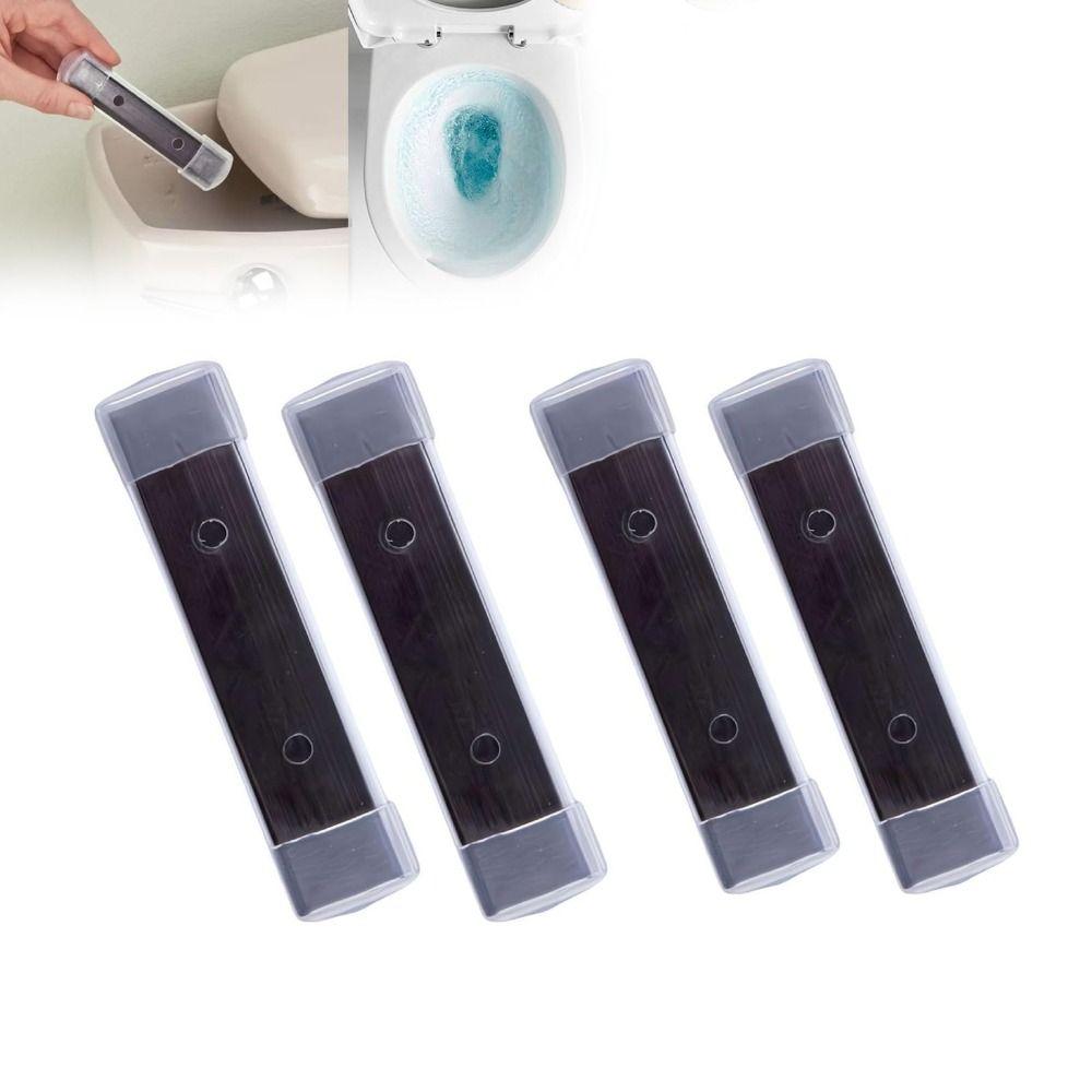 4Pcs/Set Mini Toilet Magnets Anti-mildew Non-chemical Toilet Cleaning Magnets Portable Long-lasting Toilet Bowl Cleaner
