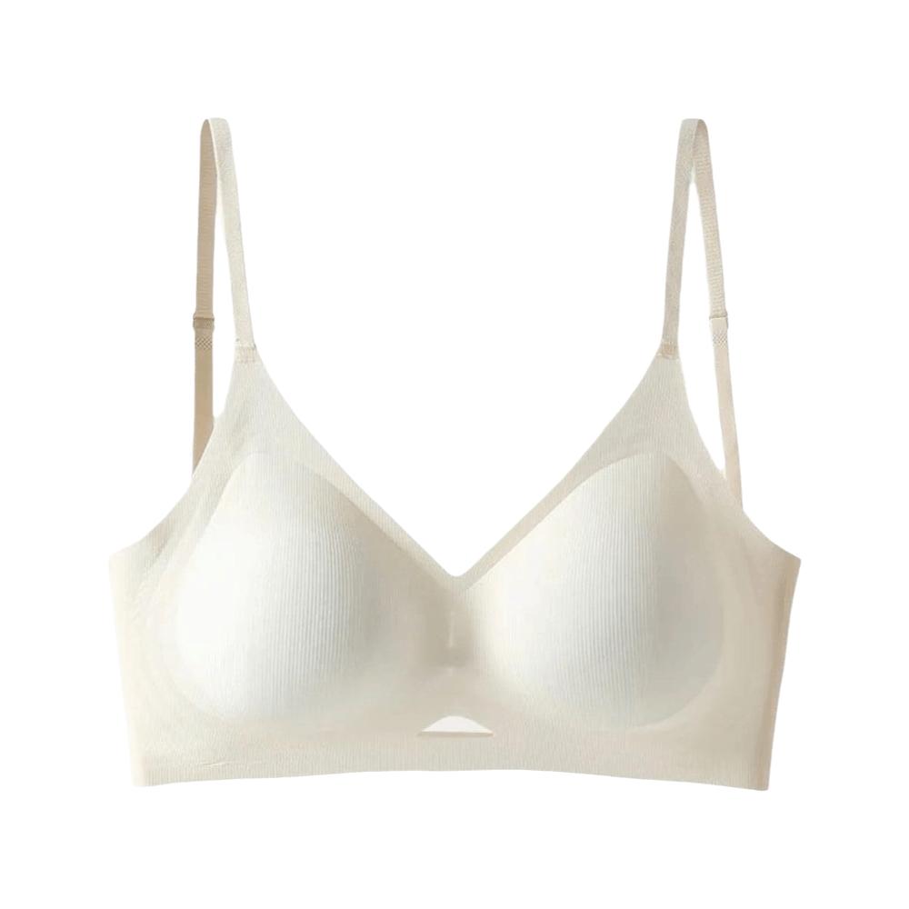 Beauty Back Women's Bra Deep V Seamless Bra Comfortable Push-Up Bra Daily Wear