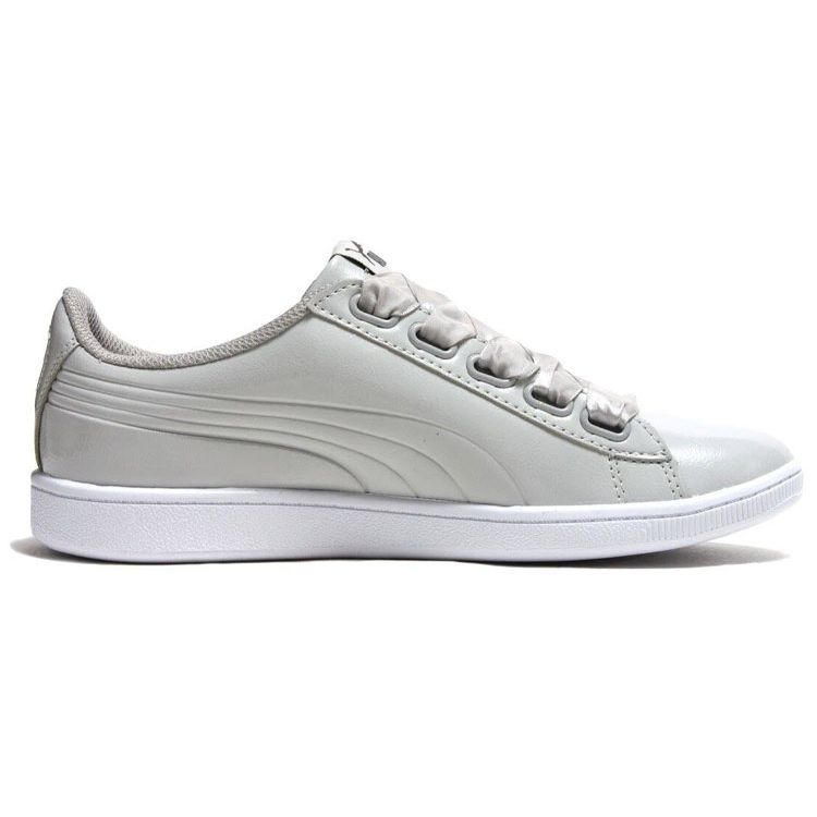 Puma Vikky Ribbon Patent Casual Sneakers Women sneakers Gray 366417-03