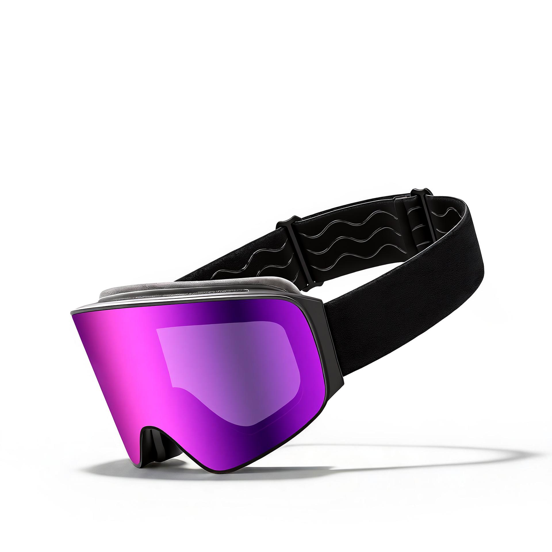 Magnetic Flip-up Snowboard Snow Skiing Goggles for Adult - Anti Fog UV400 Protection Ski Goggles for Men Women & Youth Magnetic Lens Snow Goggles
