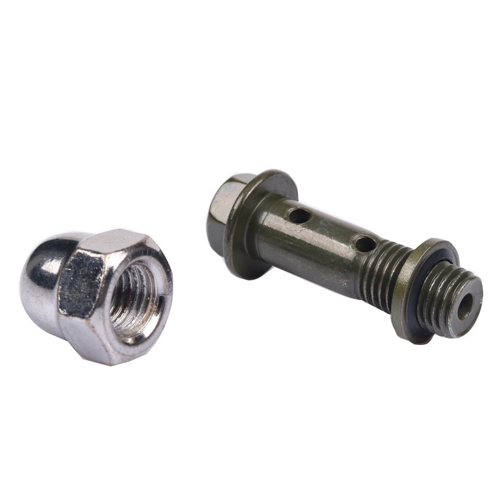 A48P-Motorcycle Hydraulic Brake Oil Hose Connector Modification Extension Tubing For Honda  Kawasaki Ducati SUZUKI