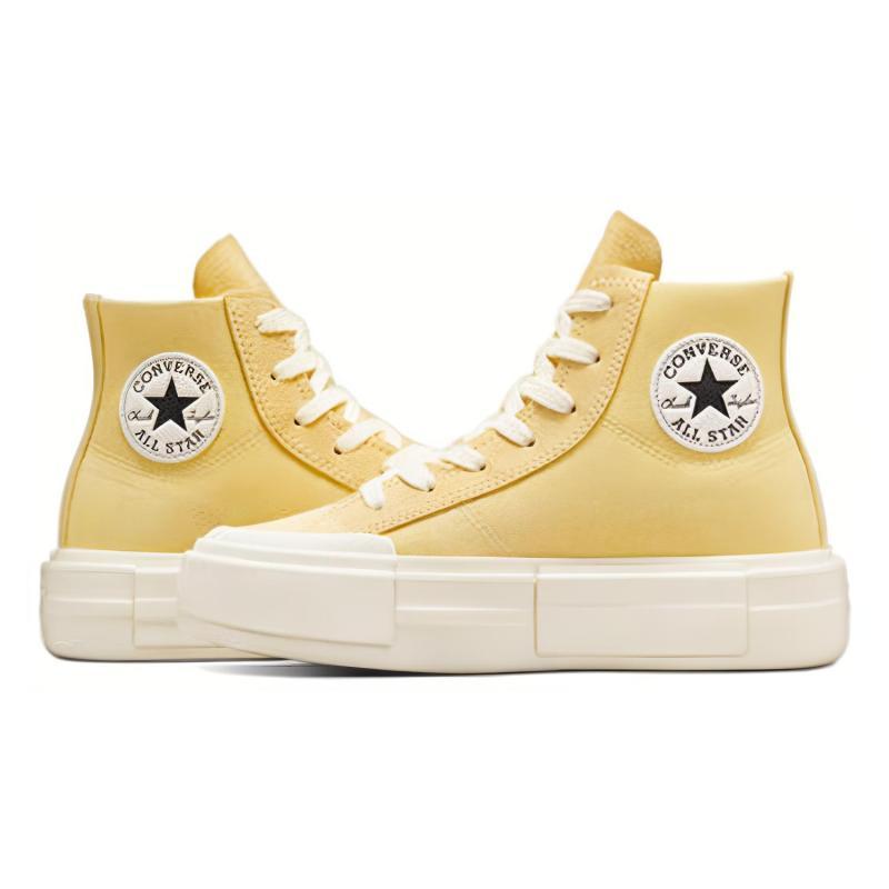 Converse Chuck Taylor All Star Comfortable and Versatile Breathable High Top Espadrilles Unisex Yellow