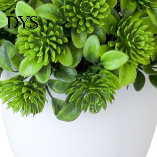 Artificial Plant Pot Realistic Energetic Decorative Vivid UV-resistant Fake Desktop Ornament Bonsai Office Decor