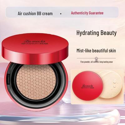 Silk Mist Hydrating Glow Cushion BB Cream: Oil Control, Concealing, Moisturizing, Long-Lasting, No Transfer