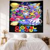 Digital Circus Style Wall Decor Tapestry Art For Pet Memorial Birthdaywedding Party Backdrop Family Gift