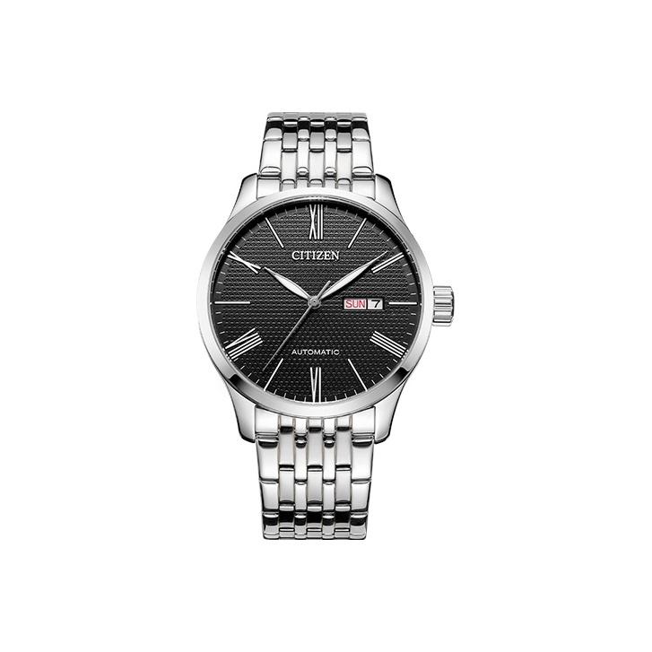 

CITIZEN Mechanical Movement Stainless Steel Strap Watch Men s Watches Black Dial NH8350-59E-gj Regular Watch Box