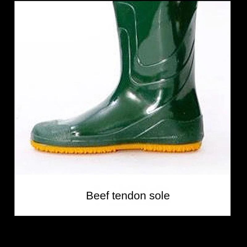 Wysokie buty wędkarskie z miękką podeszwą, kozaki za kolano, długie buty do wody męskie i damskie, na pola ryżowe