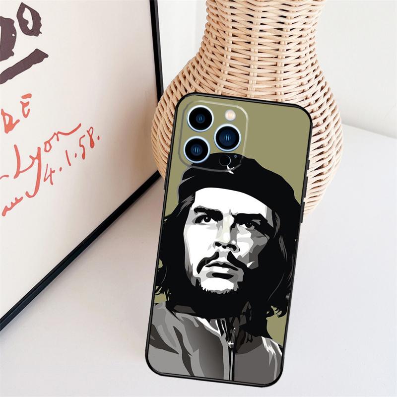 Che Guevara Phone Case For iPhone 16 Pro Max 14 13 12 11 15 17 Pro Max mini 15 16 Plus 16e Back Cover