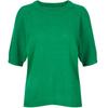 Shop   Women Round Raglan ShorT Sleeve KniT T shirT Frb Wkn 20414 Yellow
