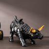 Wall Street Bull Market Trend Desktop Decoration Resin Ornaments Home and Office Decorations Soaring Ornaments Handicrafts
