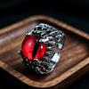 Men's Demon Eye Bracelet & Hip Hop Zinc Alloy Ring