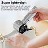 Portable Rhinestone Handheld Fan LCD Display 199 Speed Adjustable USB Rechargeable Summer Cooling Fan Outdoor Camping Travel Mini Personal Fan
