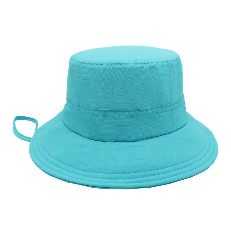 Summer Small Brim Quick-drying Bucket Hat Women's Outdoor Camping Anti-splashing Sun Hat Anti-ultraviolet Fishing Sun Hat Men