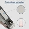 Nagelknipser, scharfe Kante, ergonomischer Griff, Edelstahl, professioneller Spritzschutz für Fingernägel und Zehennägel, Männer, Frauen, Kinder