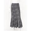 Specchio Mermaid Pleats Skirt 442 217