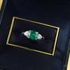 Imported Pargreen Diamond 2 Carat High Carbon Diamond Ice Flower Cut Ring Daily