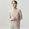 Lekasha Women's Cashmere High-Neck Twelve-Needle Knit Sweater