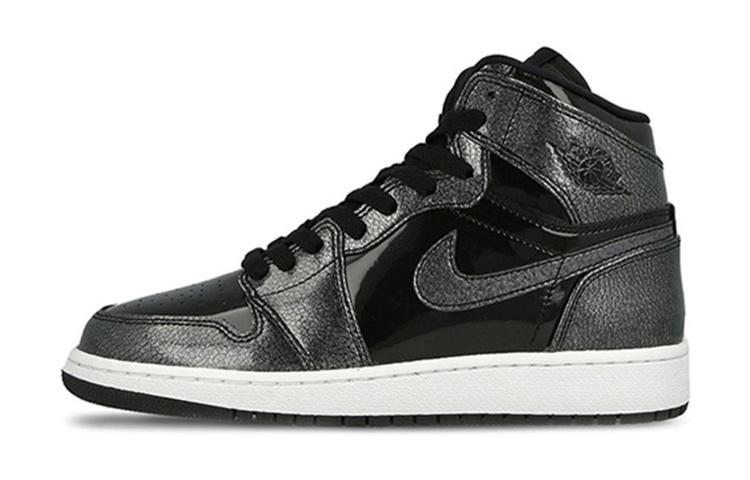 Jordan 1 Retro High Black Patent GS 705300-017 36