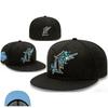 Fully Enclosed Marlin Fish Team Baseball Cap for Men and Women, Embroidered Flat-Brim Non-Adjustable Sun Protection Hat