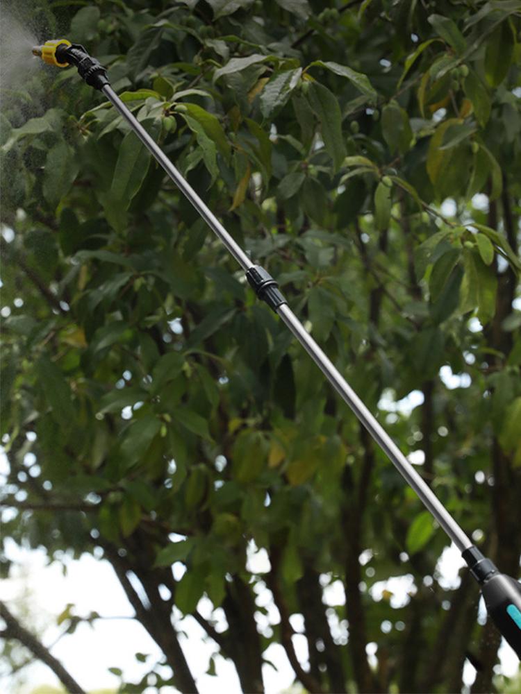 5L Ręczny Opryskiwacz Ciśnieniowy Elektryczny Plecakowy Opryskiwacz USB Ładowalny Automatyczny Opryskiwacz Butelka 3 Tryby do Trawy Ogrodu Chwastów