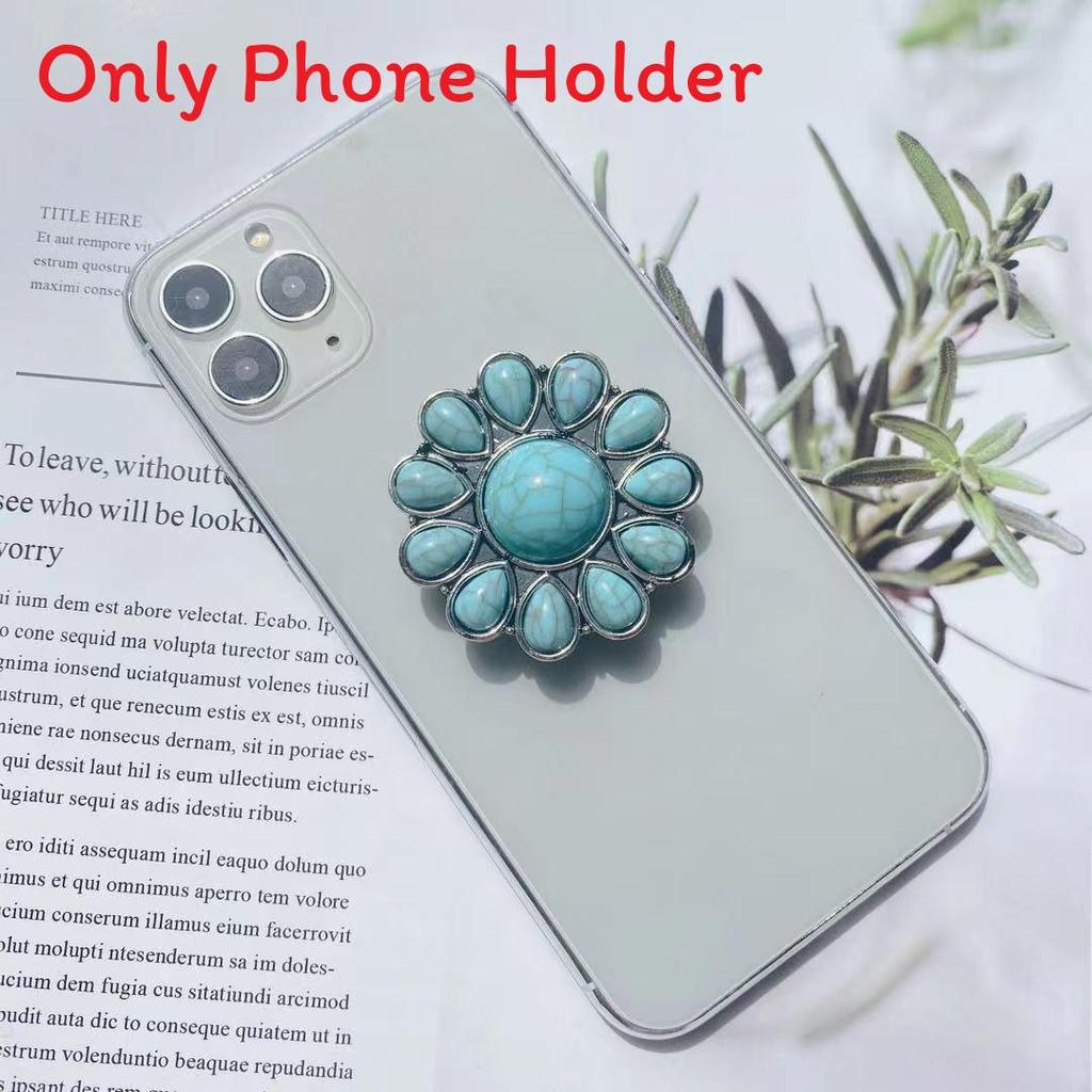 

Retro Style Stone Mobile Holder With Adjustable Air Cushion For Desk Organization And Gift Style 2