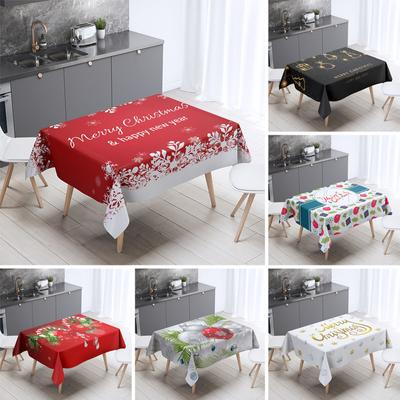 Weihnachtstischdecke Kaffeetisch Tischdecke Feiertagsgeschenk Dekoration Plane