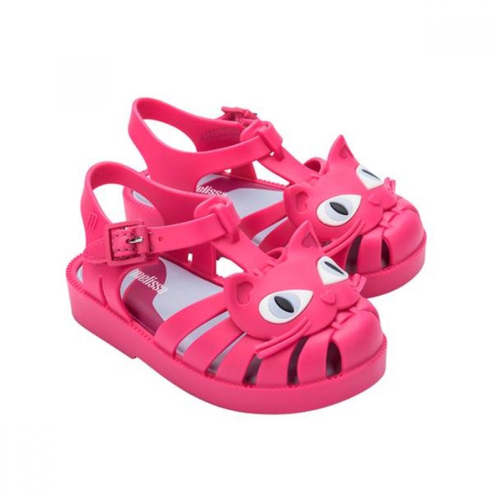 Mini Melissa Zehenkappe Kinder Gelee Schuhe Possession Katze Mskcg2tspc11