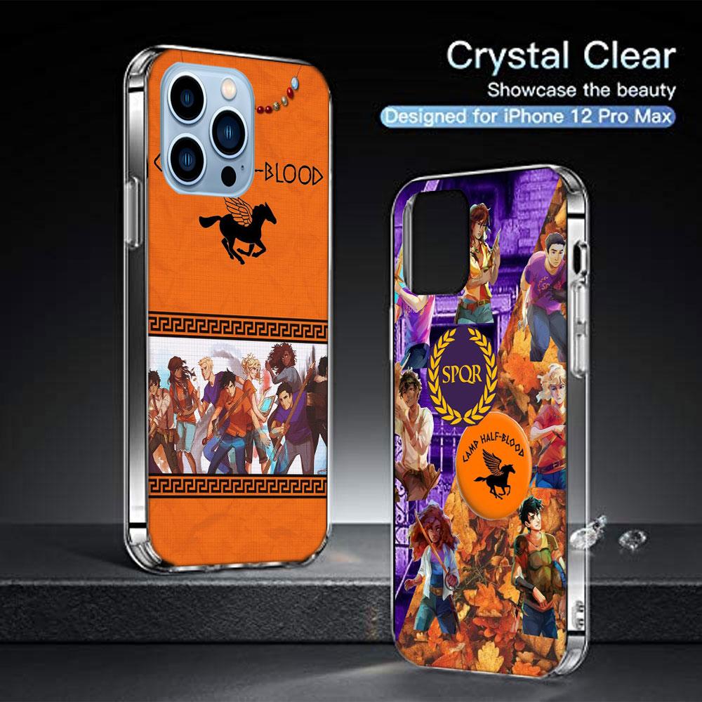 P-Percy J-Jackson Poseidon Camp Half-Blood Cases Phone Case For Iphone 17E 16E 17 Air 16 Pro Max 15 Pro 14 Plus 11 13 12 Mini Co