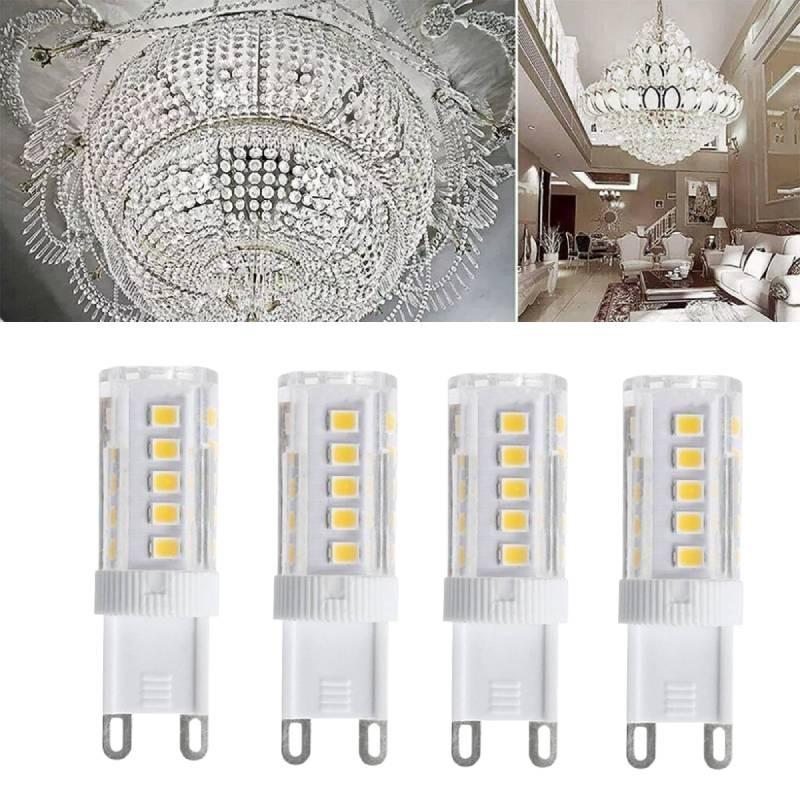 High Brightness G9 Led Bulb Energy Efficient Ceramic Corn Light Three Color Options For Home And Office Use