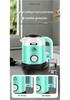 Smart 304 Stainless Steel Electric Kettle with Real-Time Temperature Display, Large Capacity, Safe for Infants and Pregnant Women.