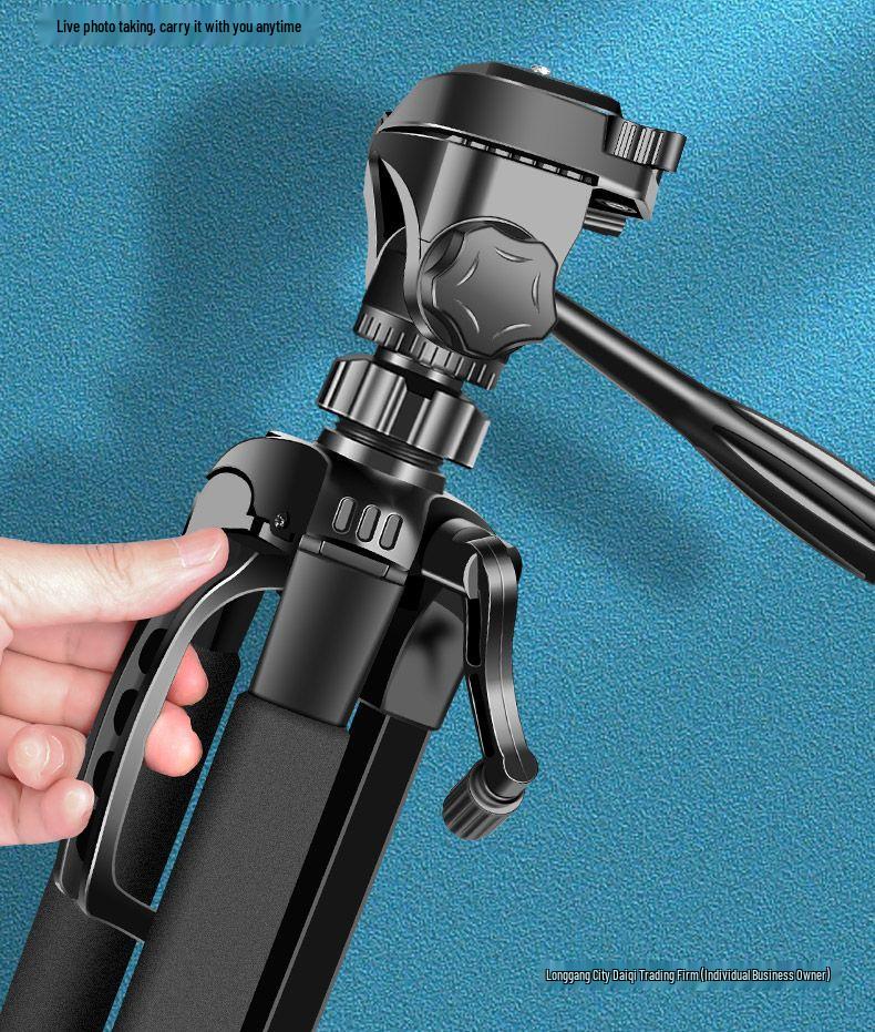 Adjustable Dual Phone Tablet Stand Tripod for Professional Outdoor Use