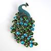Vintage Luxury Rhinestone Phoenix Brooches Pins For Women Men Retro Wedding Party Jewelry Crystal Animal Fashion Brooch Pin