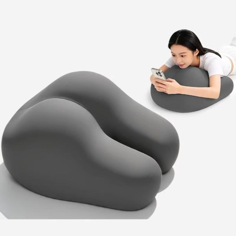 Creative Hip-shaped Pillow 1Pcs Portable 3D Soft Foam Bolster Skin-friendly Cushion for Stomach Sleeping Travel