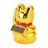 4in Feng Shui Fortune Cat Golden Car Dashboard Cat Ornament  Car Interior Ornament