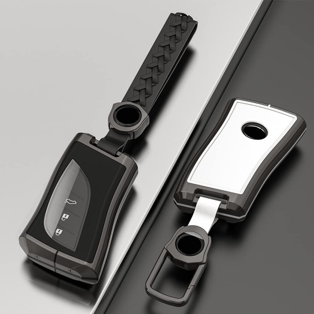 Alloy Metal Key Fob Cover,Compatible with Lexus ES350 ES300h UX200 LS500 LS500H LC500 LC500h