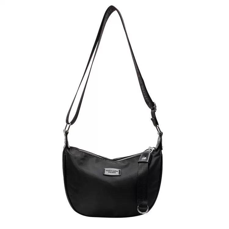 

Korean Style Oxford Cloth Crossbody Bag - Women s Simple, Casual Large Capacity Shoulder Bag