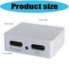 Aluminum Alloy 5V Type C Signal Splitter Separator Supports Device Control for Device Power Data Output PC Signal Only