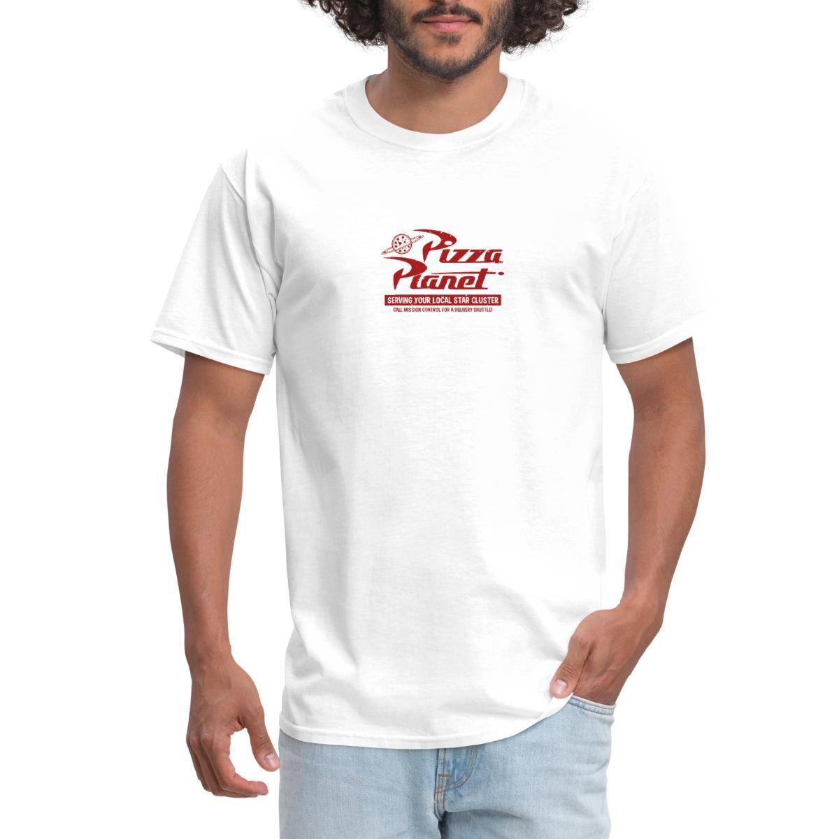 Pizza Planet Restaurant Logo Men s T-Shirt XXXL