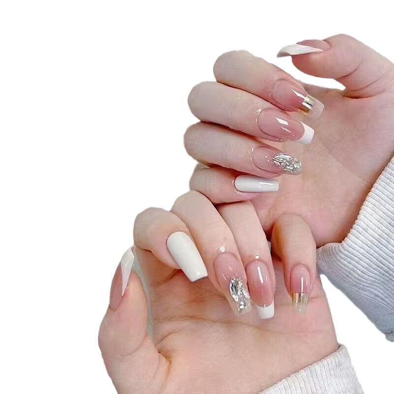 Pure Hand-made Phototherapy Wearable Nail Tablets and Gentle Wearable Nail Finished Products Reusable Nail Patches