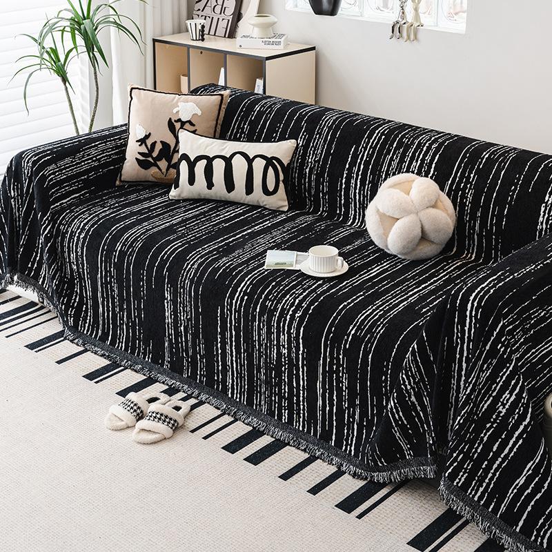 

Высококачественный чехол для дивана в скандинавском стиле, полотенце из синели с антипригарным покрытием, меховой пылезащитный коврик, универсальный чехол для четырех сезонов, универсальный чехол для дивана 180*130cm